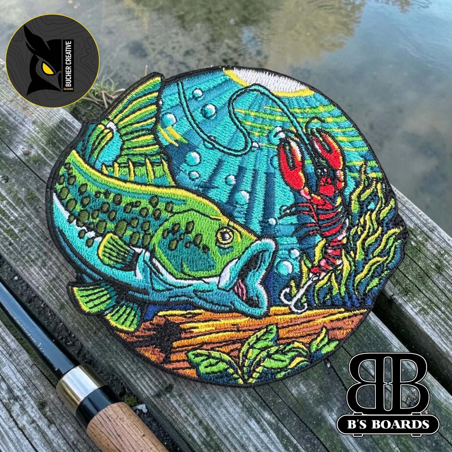 🎣Predator vs Prey- Largemouth🦞